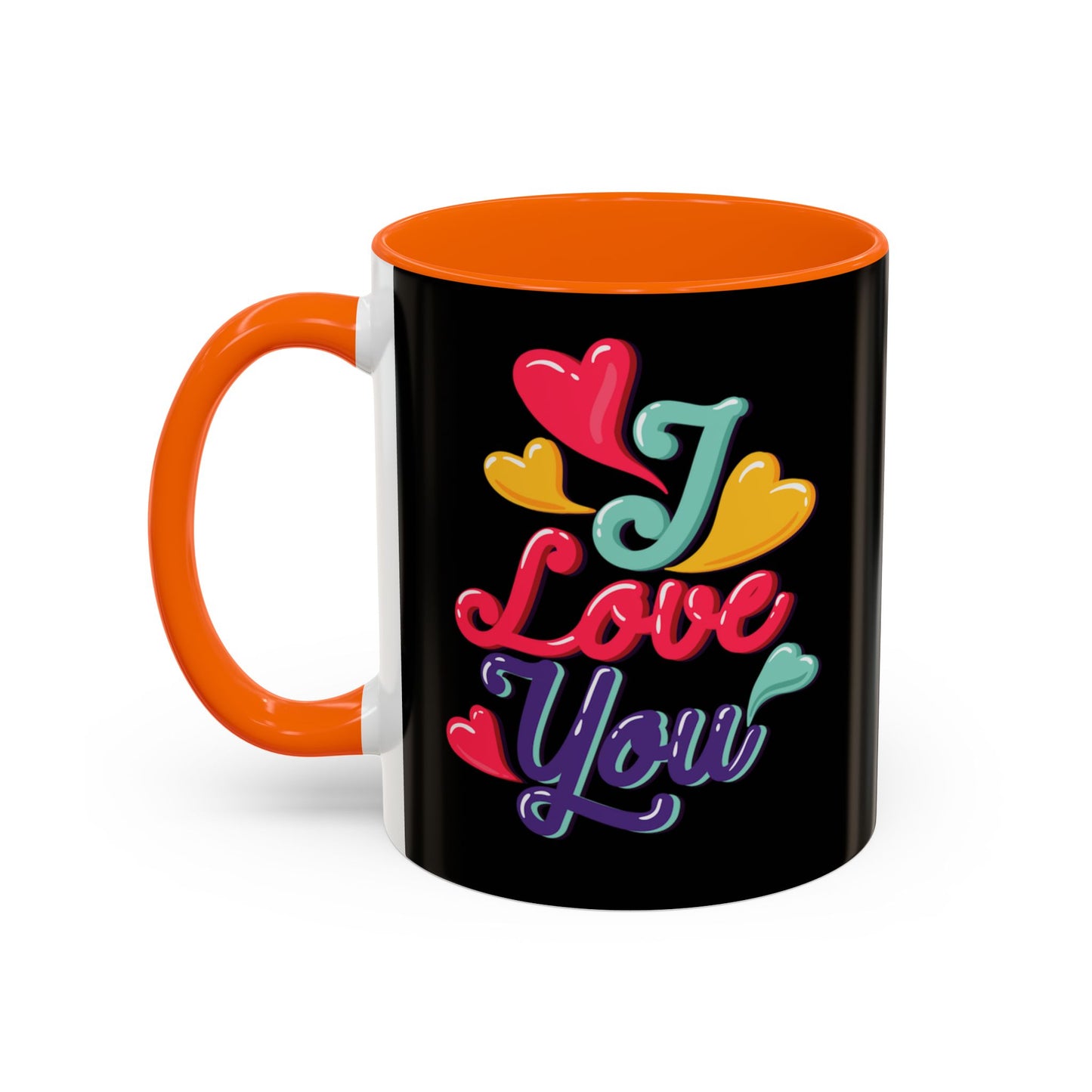 Taza de café con la frase "Te amo" (11, 15 oz)