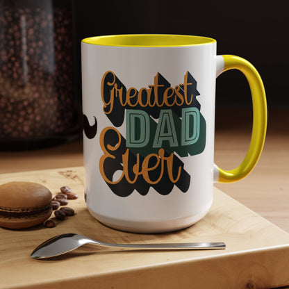 Taza de café con el mejor papá (11 oz y 15 oz)