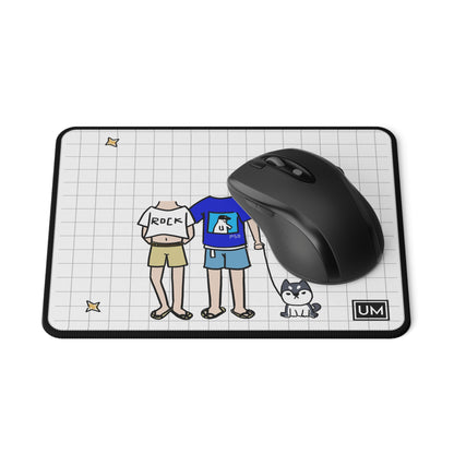 Love Cutout Gaming Mouse Pad