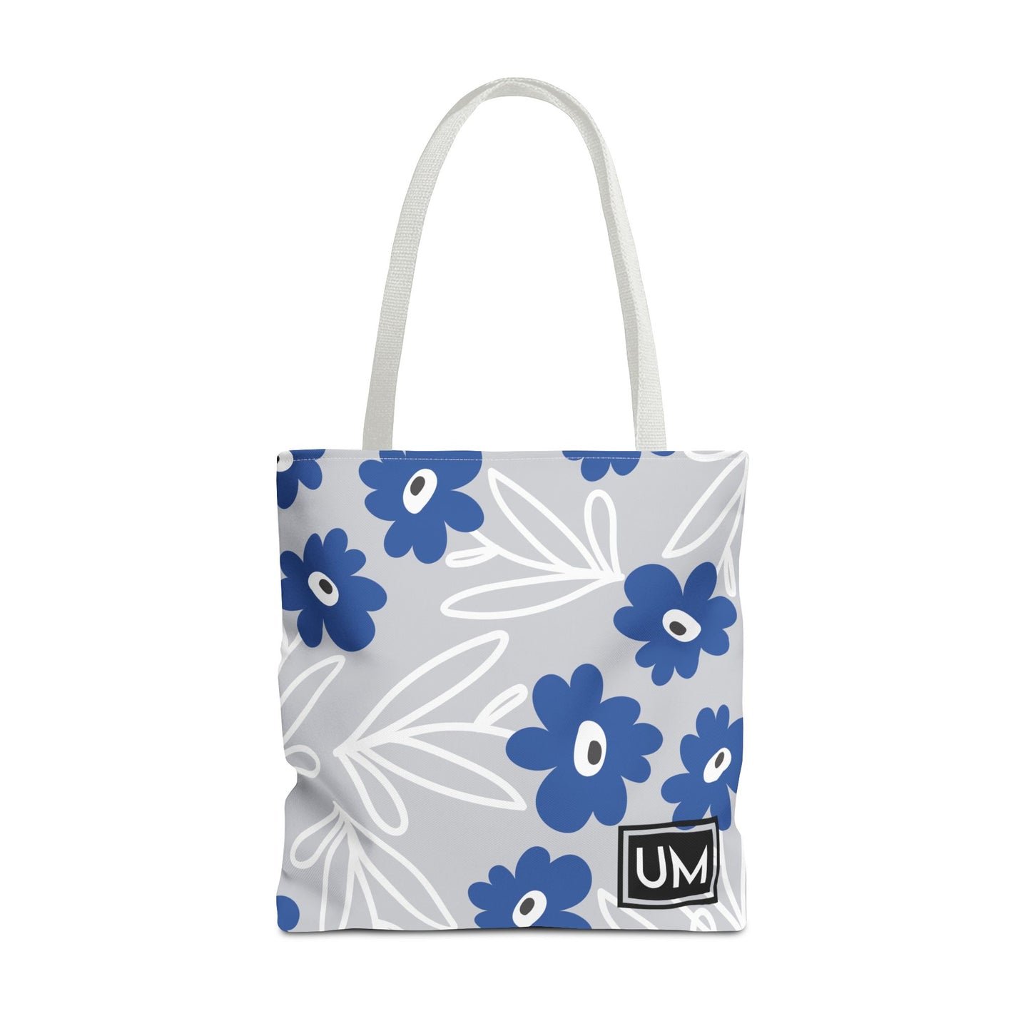 Bolso de mano con estampados florales llamativos (AOP)