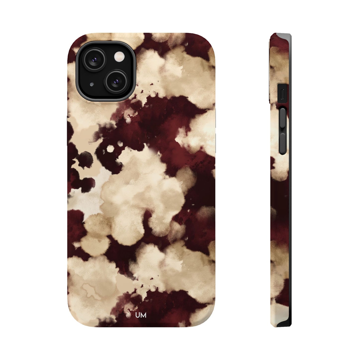 Marbled Burgundy
