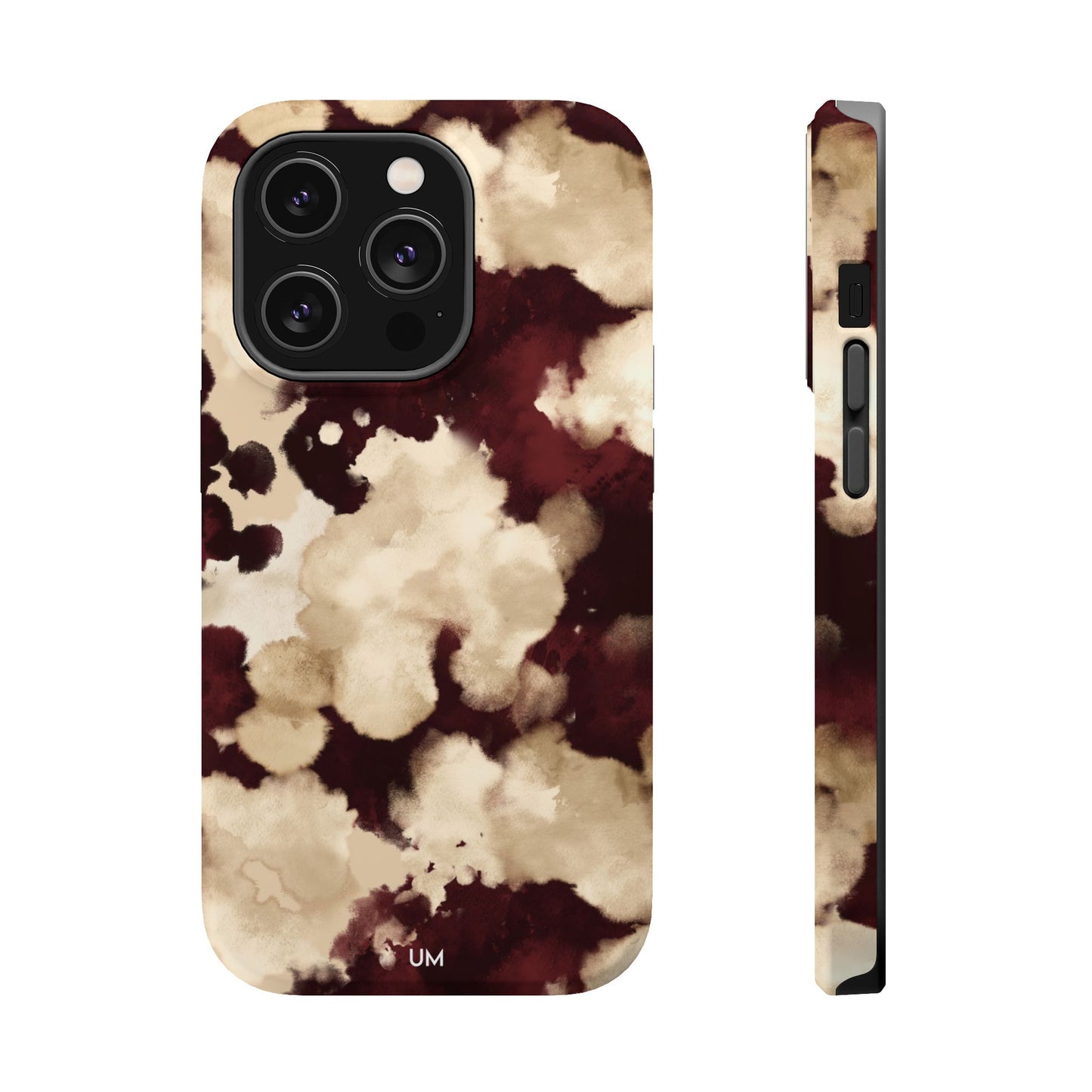 Marbled Burgundy