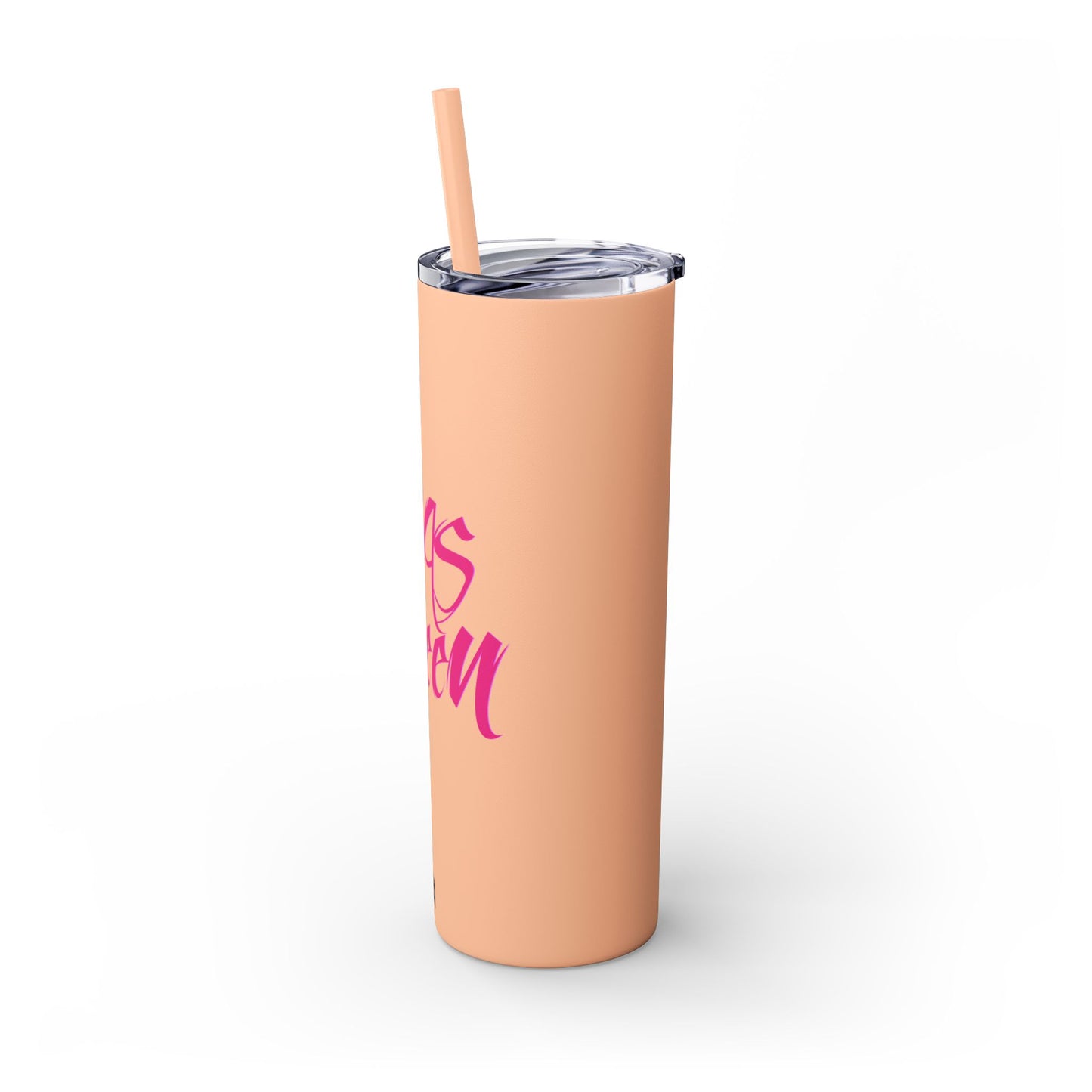 Queen Tumbler with Straw, 20oz