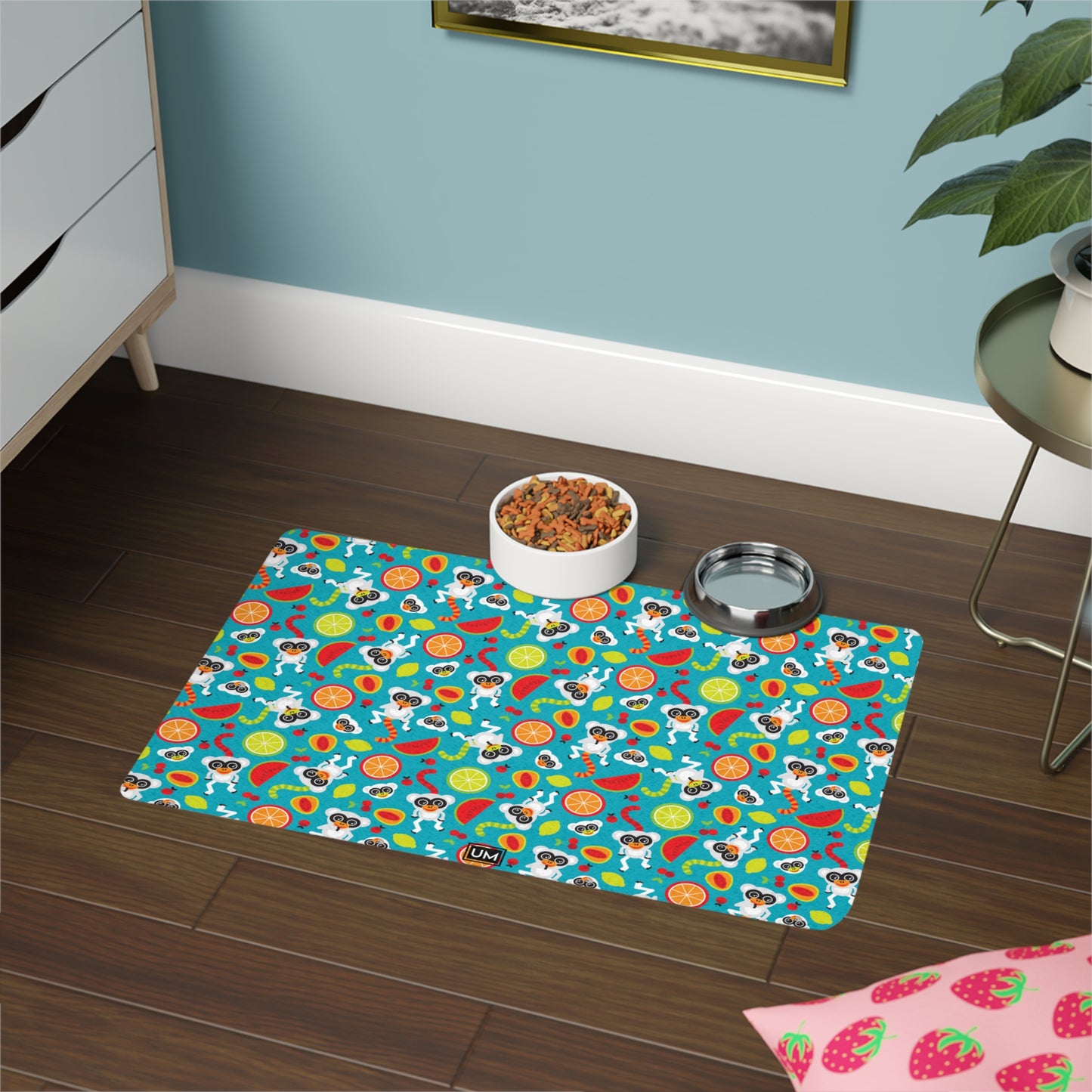 Alfombrilla para comida para mascotas UM (12 x 18)