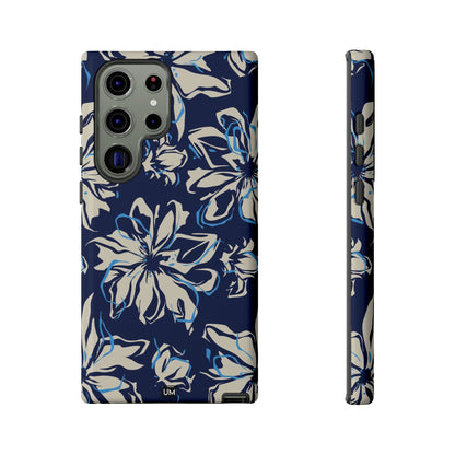 Blue Flor Tough Case