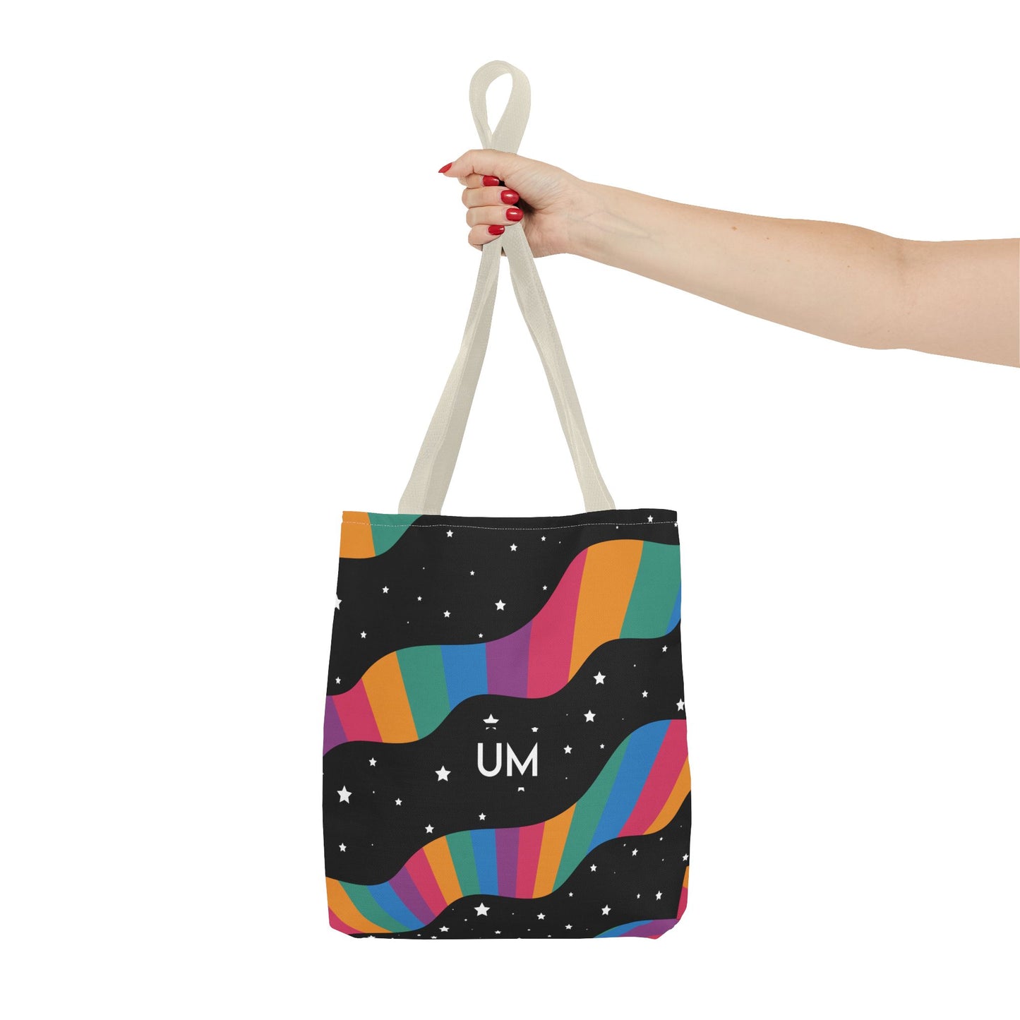 Checkrain Tote Bag (AOP)