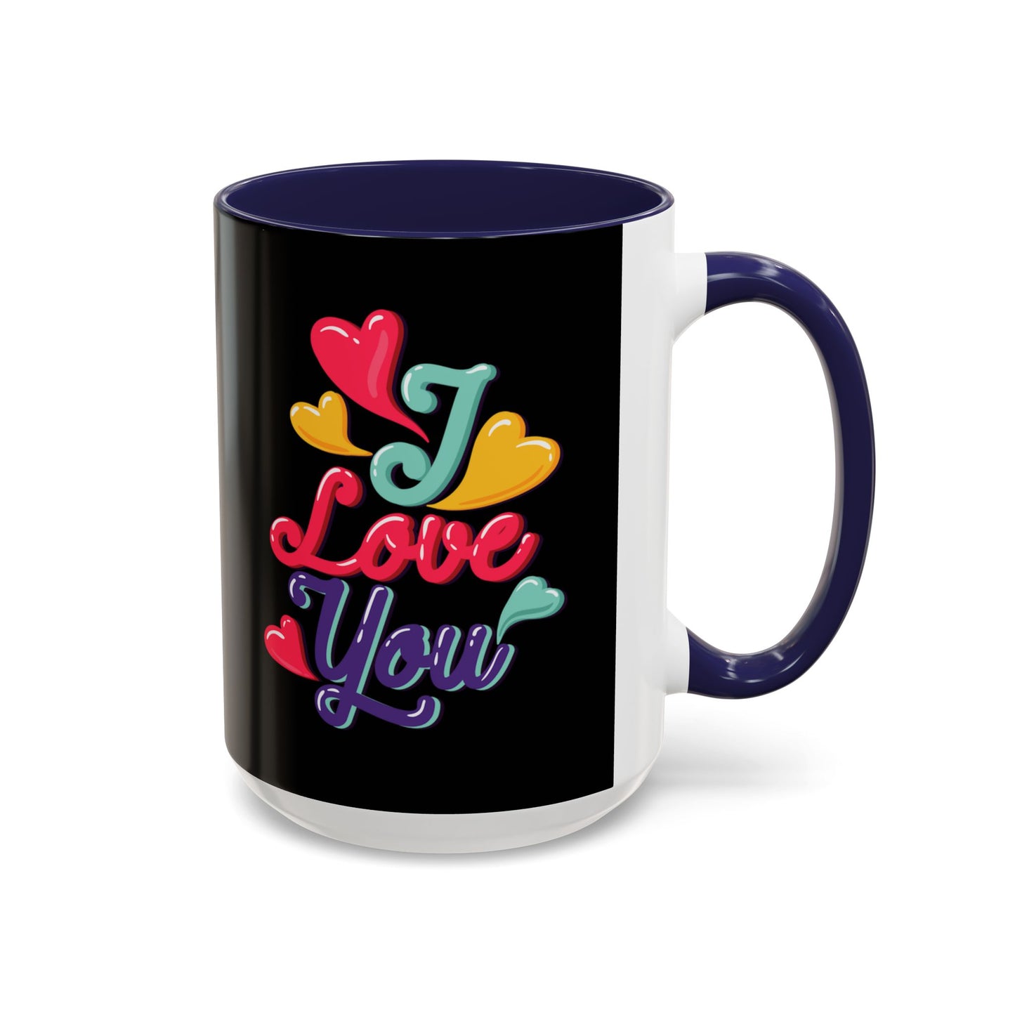 Taza de café con la frase "Te amo" (11, 15 oz)