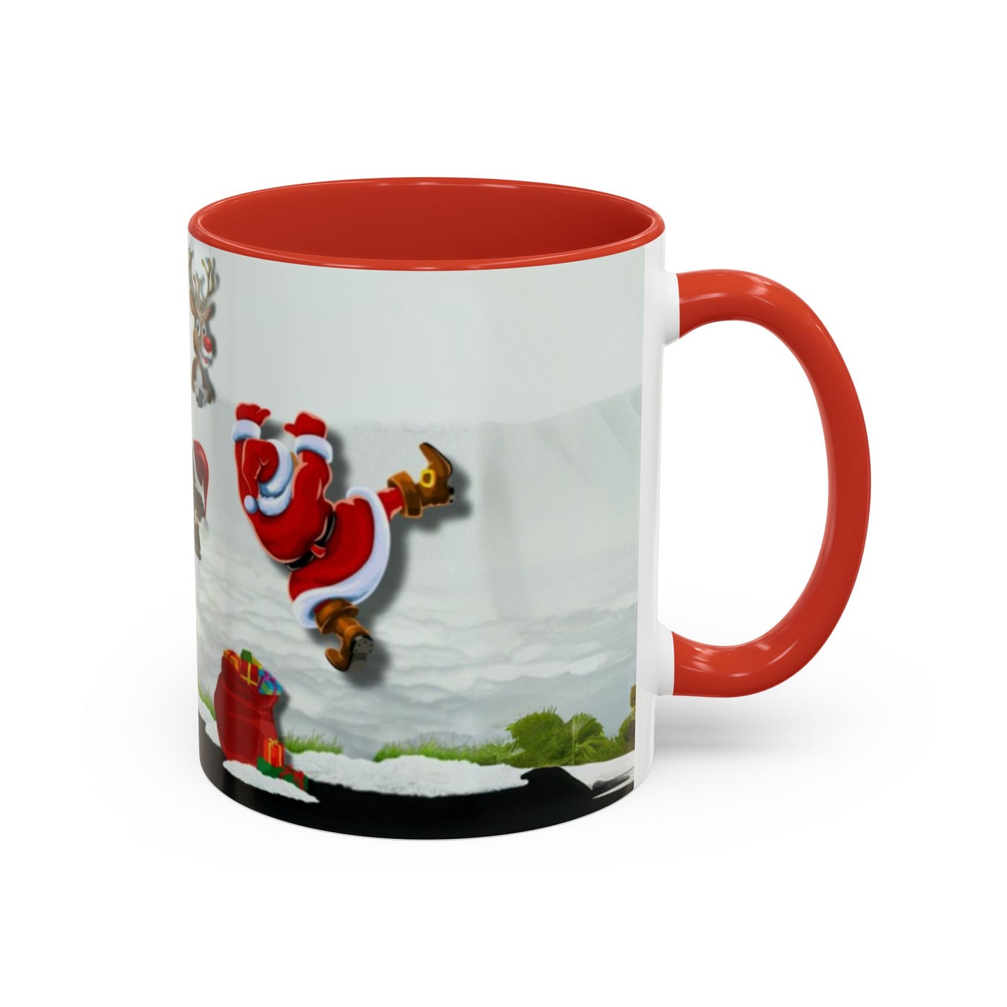 Taza de café navideña de Papá Noel (11, 15 oz)