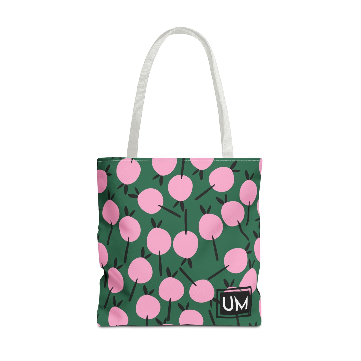 Bolso de mano con estampados florales llamativos (AOP)