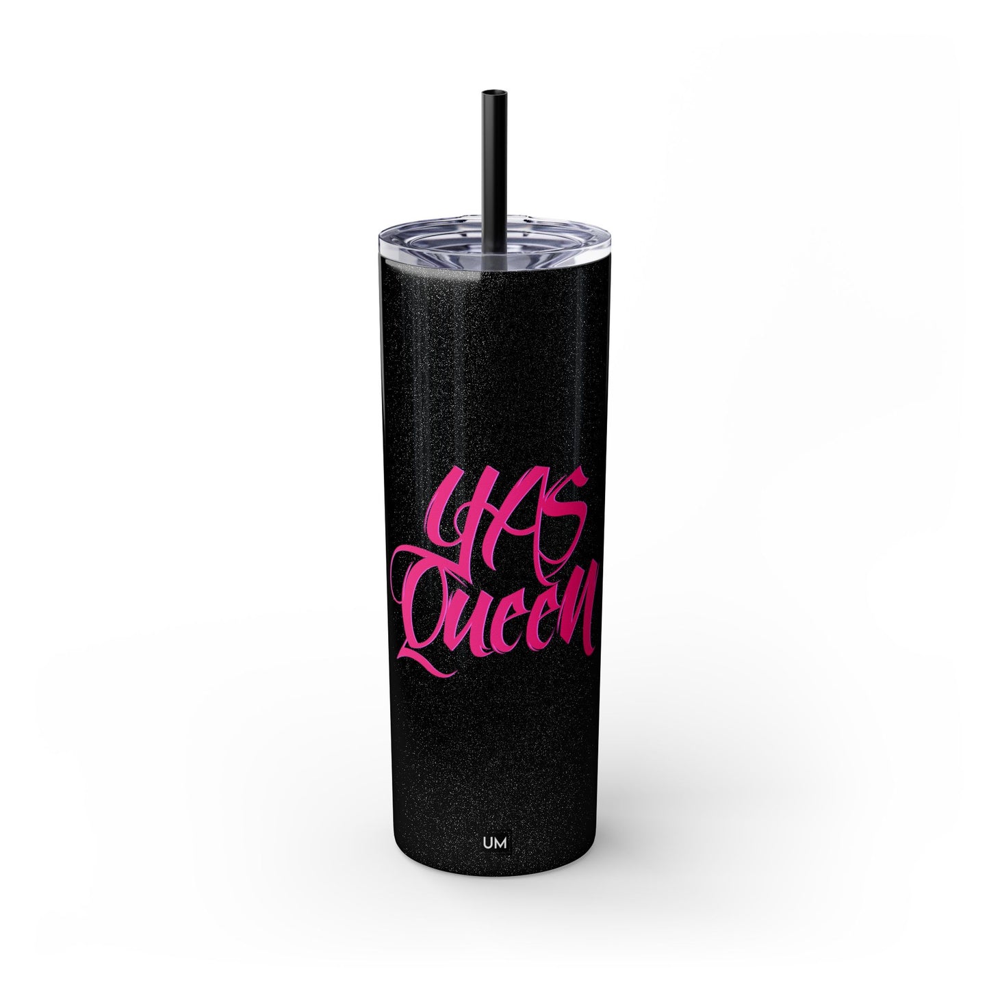 Queen Tumbler with Straw, 20oz