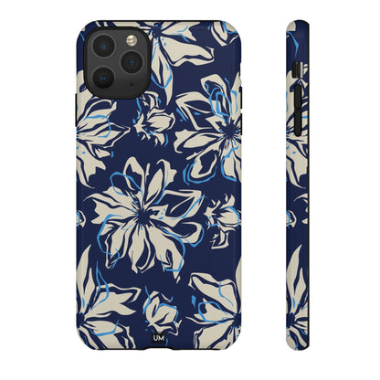 Blue Flor Tough Case