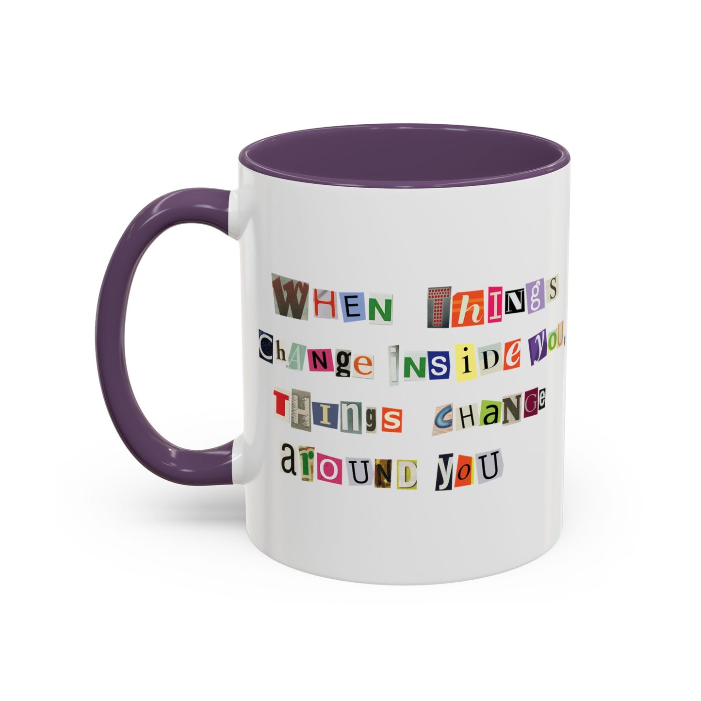 Taza de café Think Positive (11, 15 oz)