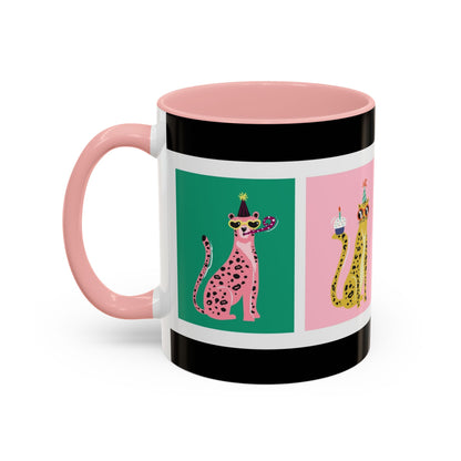 Taza de café con estampado animal (11, 15 oz)