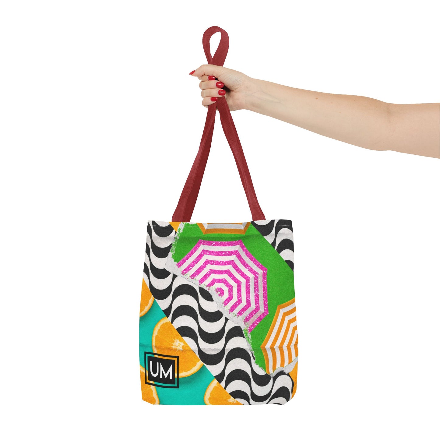 Bolsa de mano de carnaval (AOP)