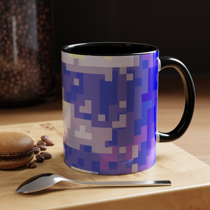 Taza de café abstracta (11, 15 oz)