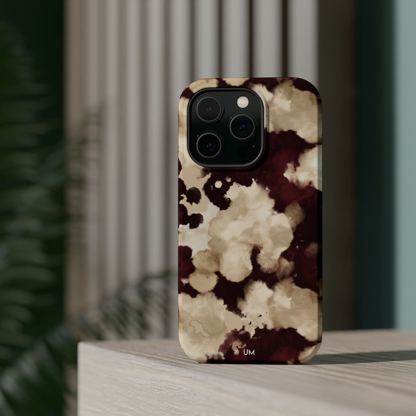 Marbled Burgundy