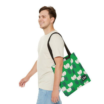 Bolso de mano con estampados florales llamativos (AOP)