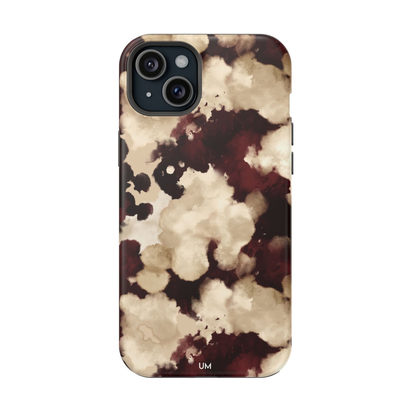 Marbled Burgundy