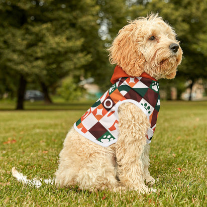 Sudadera con capucha para mascotas de la UM