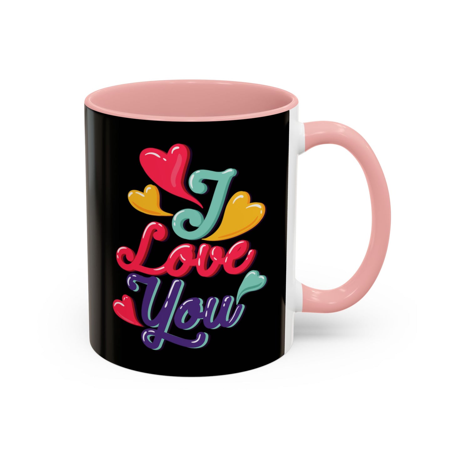 Taza de café con la frase "Te amo" (11, 15 oz)