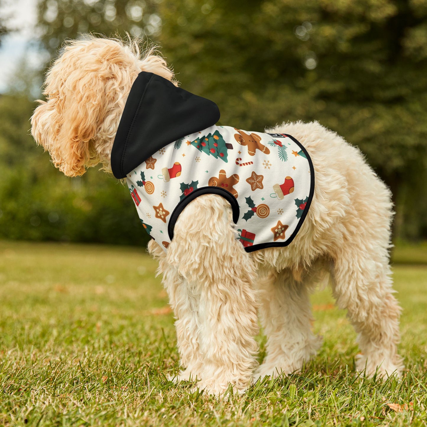 Sudadera con capucha para mascotas de la UM