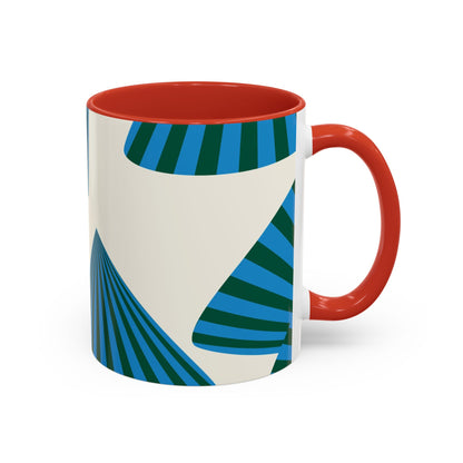 Taza de café navideña moderna (11, 15 oz)