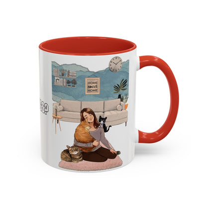 Taza de café con abrazos gratis (11 oz y 15 oz)