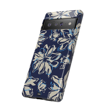 Blue Flor Tough Case