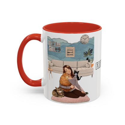 Taza de café con abrazos gratis (11 oz y 15 oz)