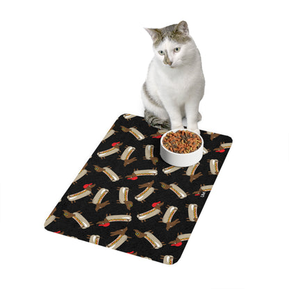 Alfombrilla para comida para mascotas UM (12 x 18)