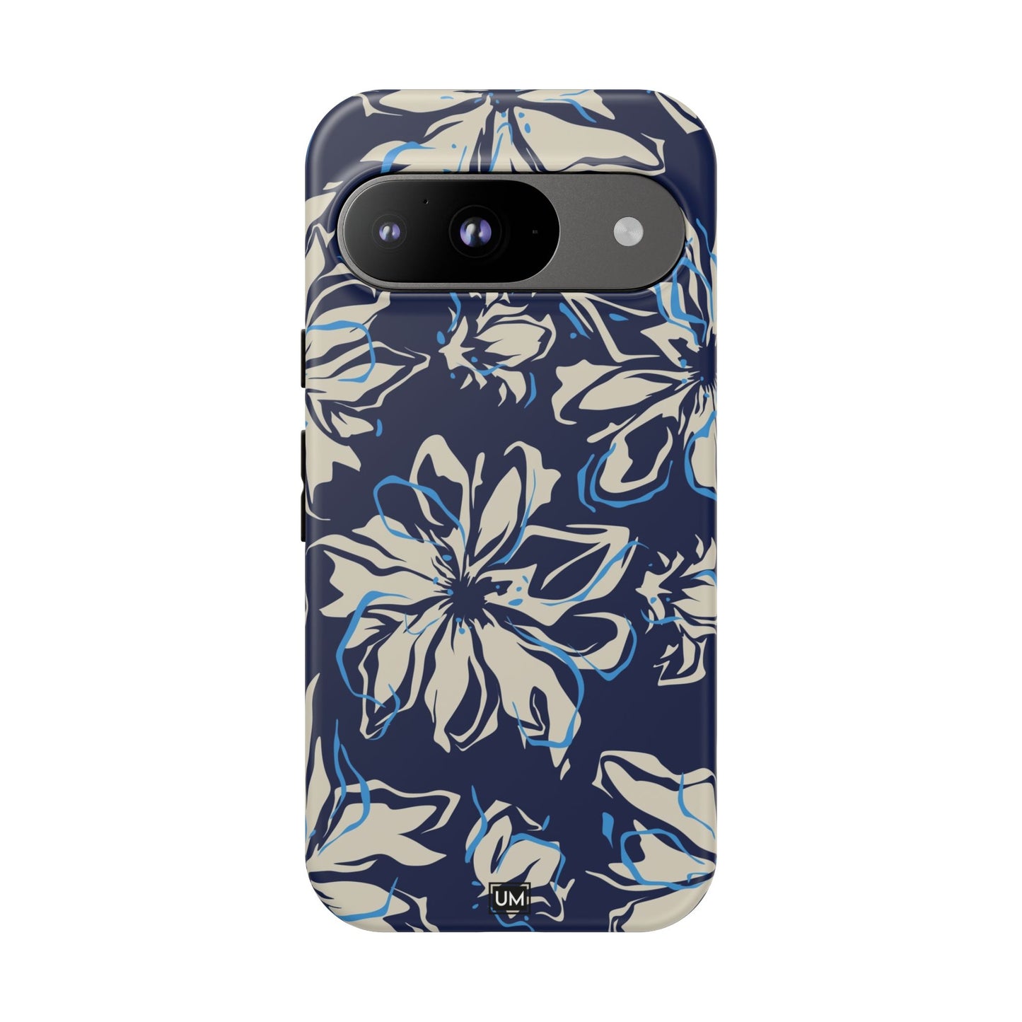 Blue Flor Tough Case