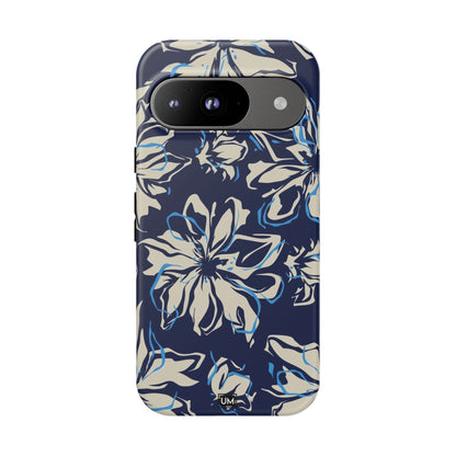 Blue Flor Tough Case