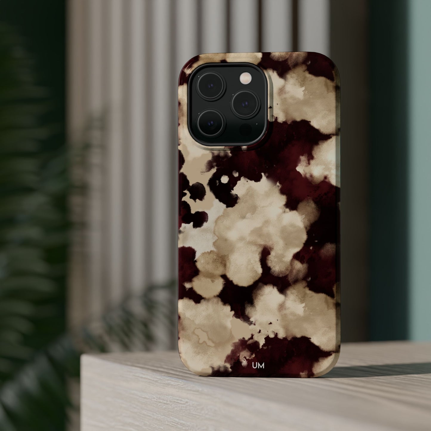 Marbled Burgundy