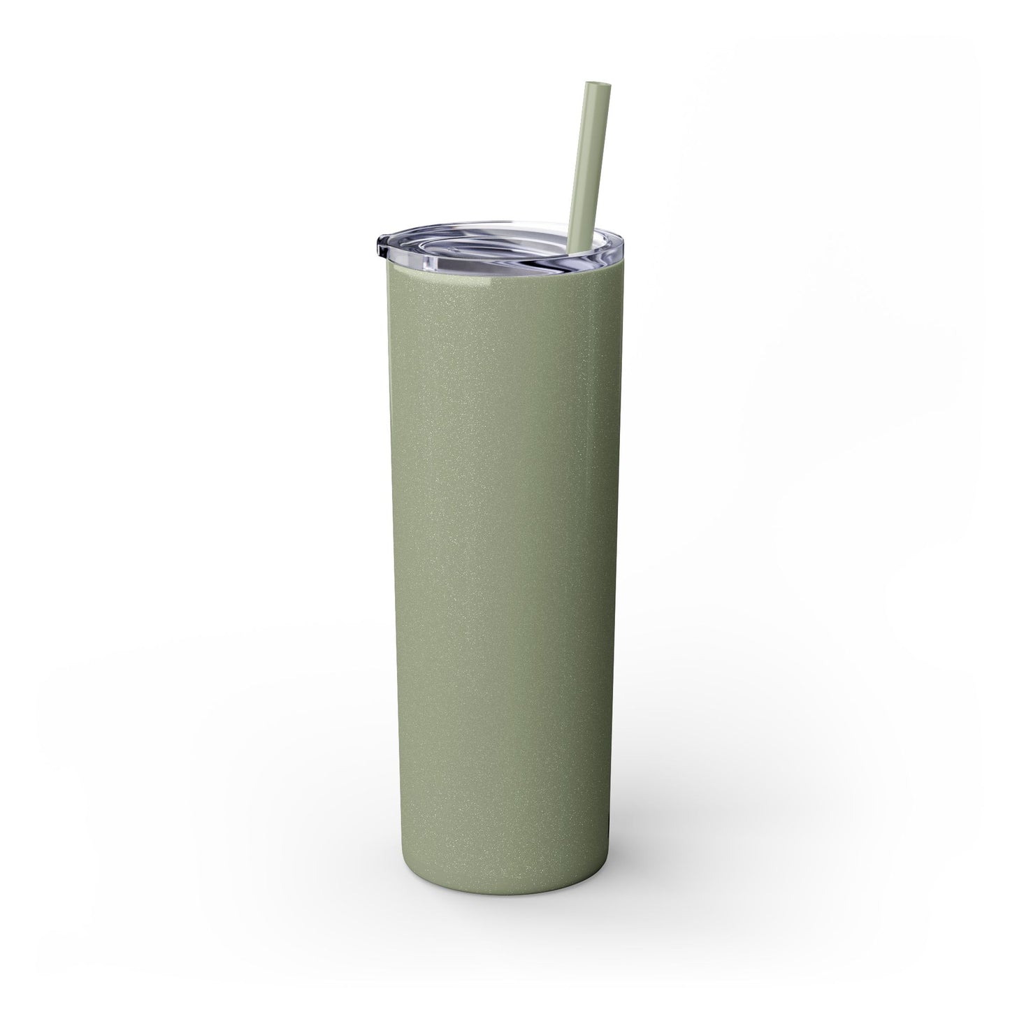 Plain Tumbler with Straw, 20oz