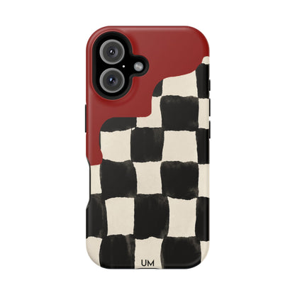 Checkerboard Red