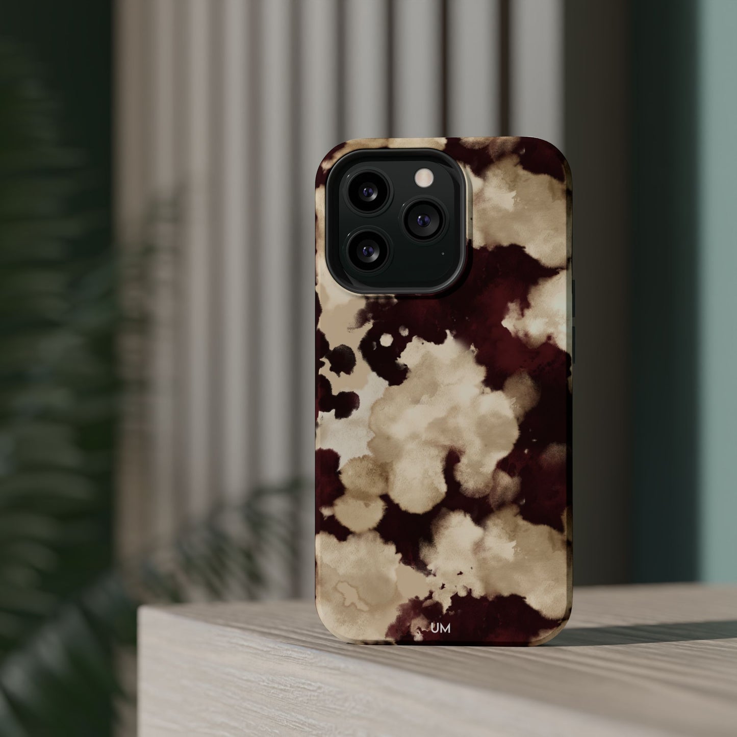 Marbled Burgundy