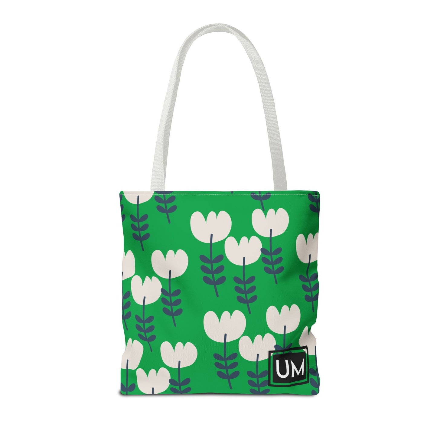 Bolso de mano con estampados florales llamativos (AOP)