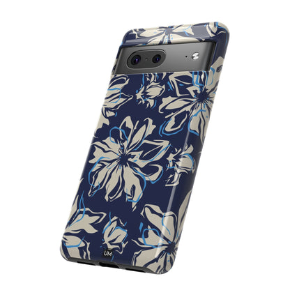 Blue Flor Tough Case