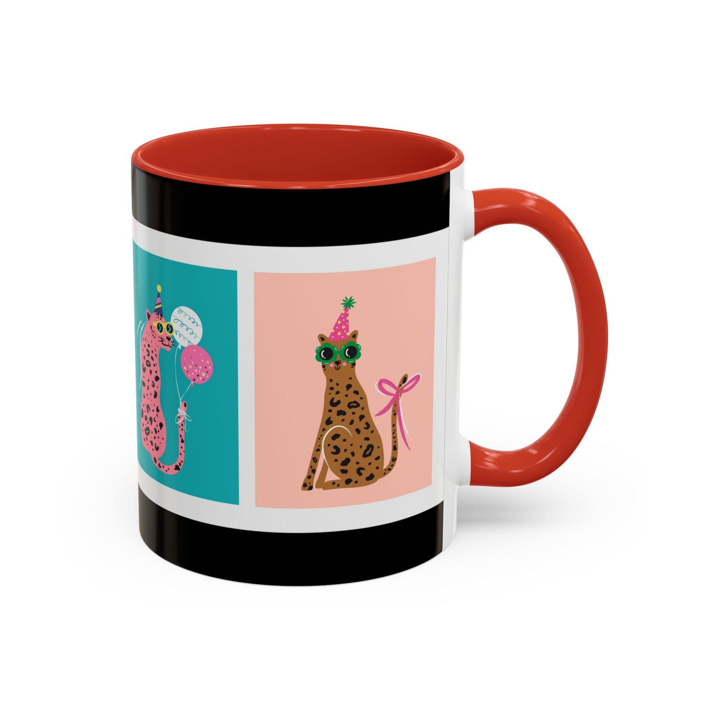 Taza de café con estampado animal (11, 15 oz)