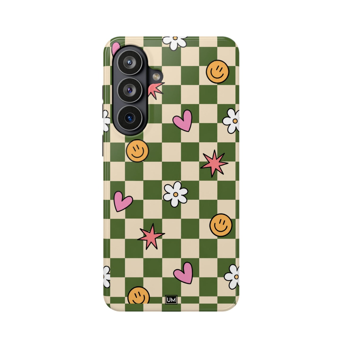 Checkerboard Smiley