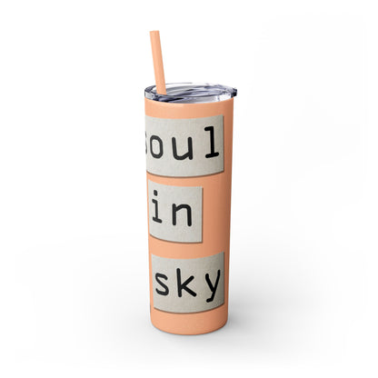 Vaso con pajita Soul in Sky, 20 oz