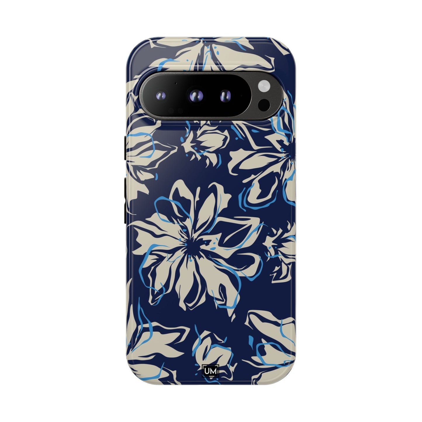 Blue Flor Tough Case