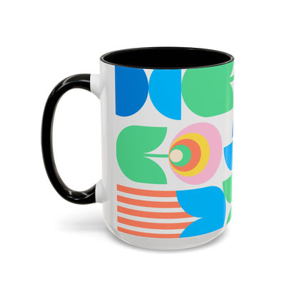 Taza de café colorida (11, 15 oz)