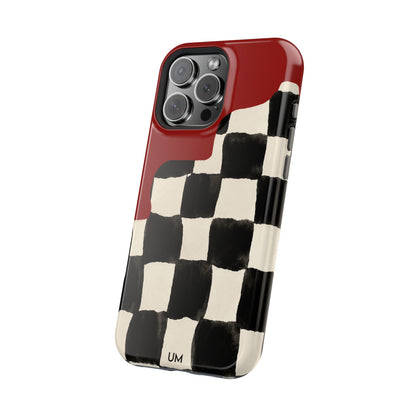 Checkerboard Red