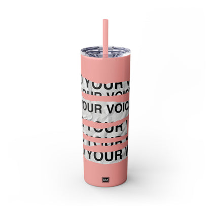 Vaso con pajita Find Your Voice, 20 oz