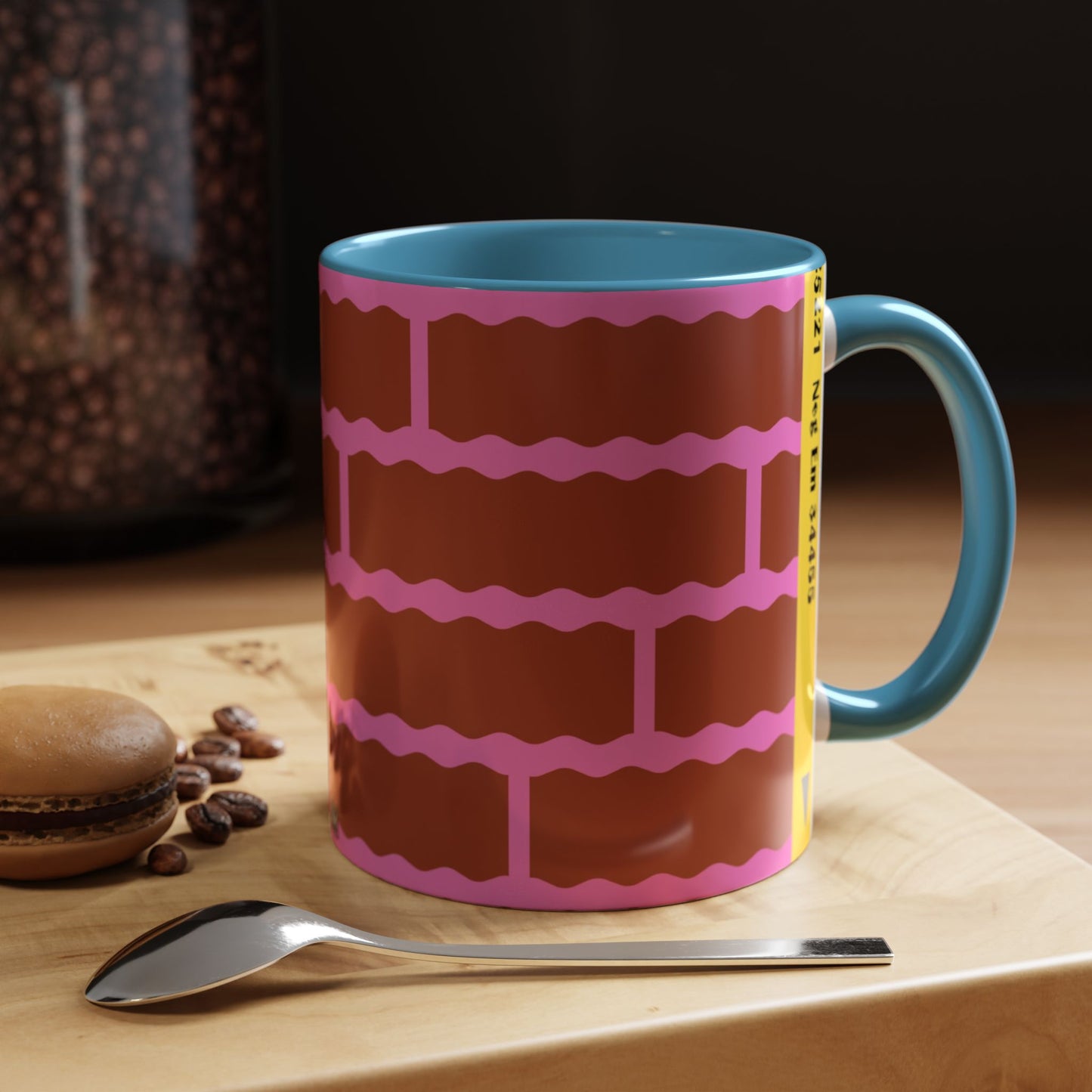 Taza de café con forma de ladrillo (11 oz y 15 oz)