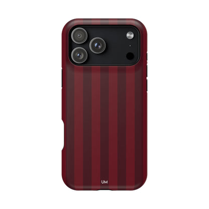 Bordeaux Pinstripe