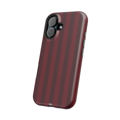 Bordeaux Pinstripe