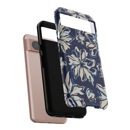 Blue Flor Tough Case