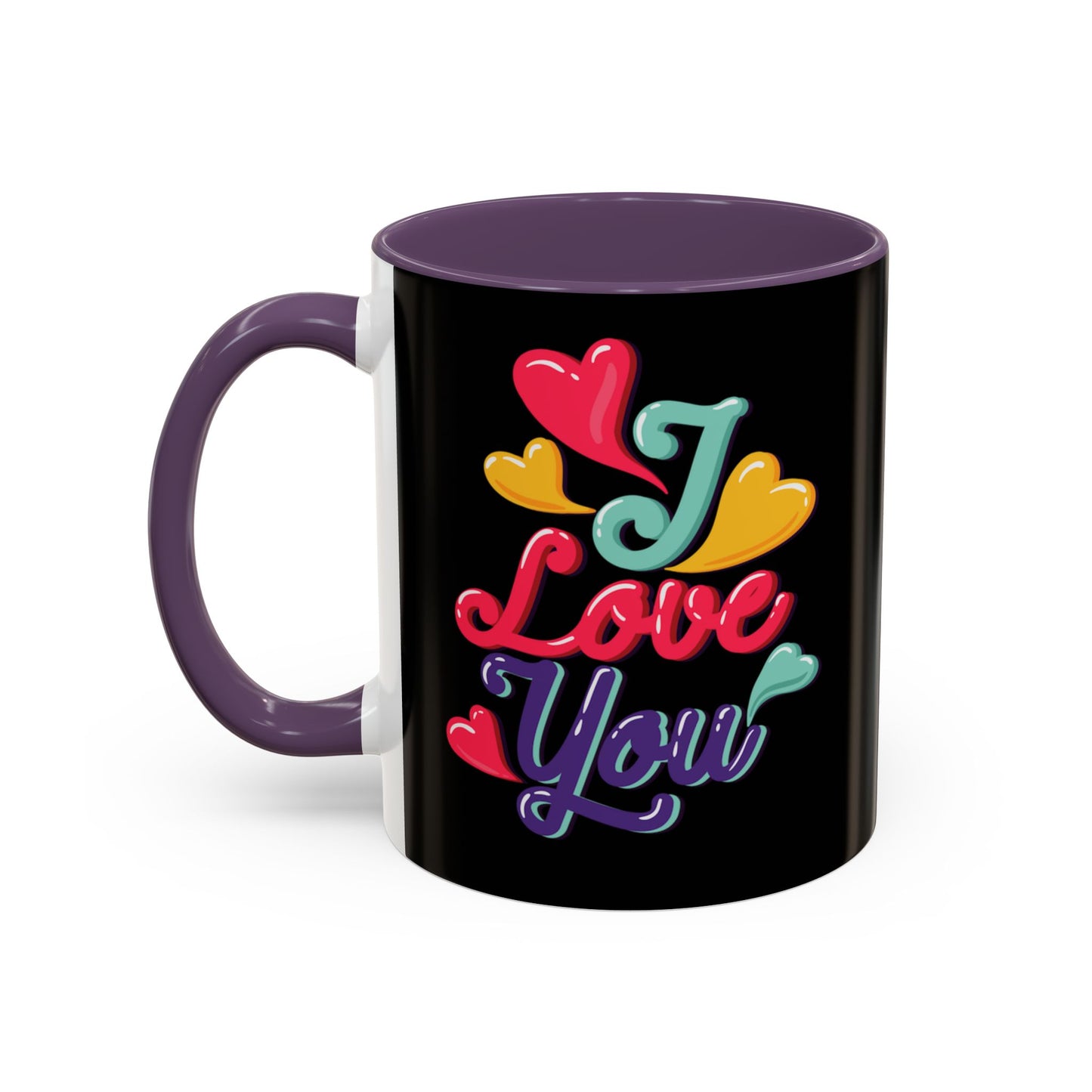 Taza de café con la frase "Te amo" (11, 15 oz)